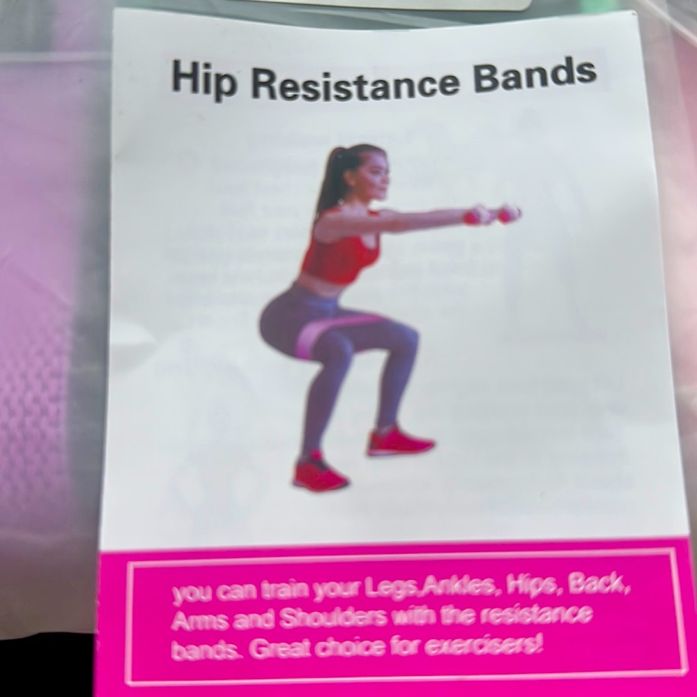 Hip resistance bands
